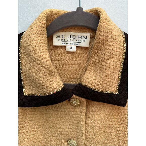 St. John Collection Jacket, Size 6 - Picture 2 of 9